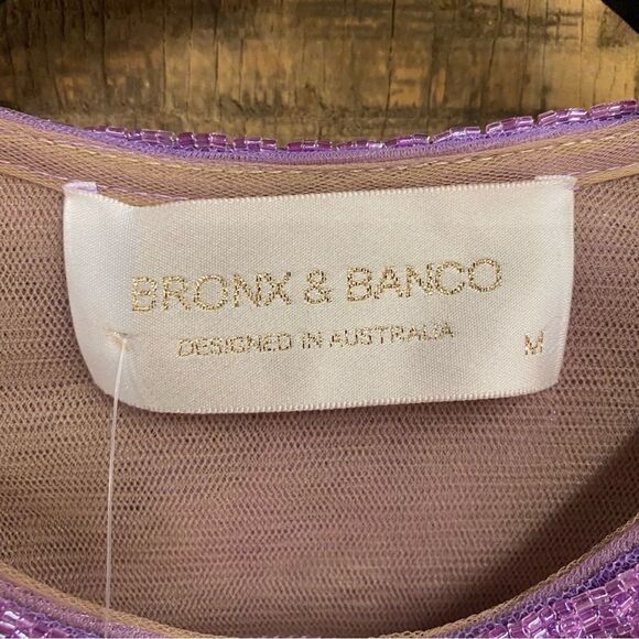 Bronx and Banco Lilac
Wayla Dress beaded mini purple party Revolve $1200 M - Picture 10 of 15